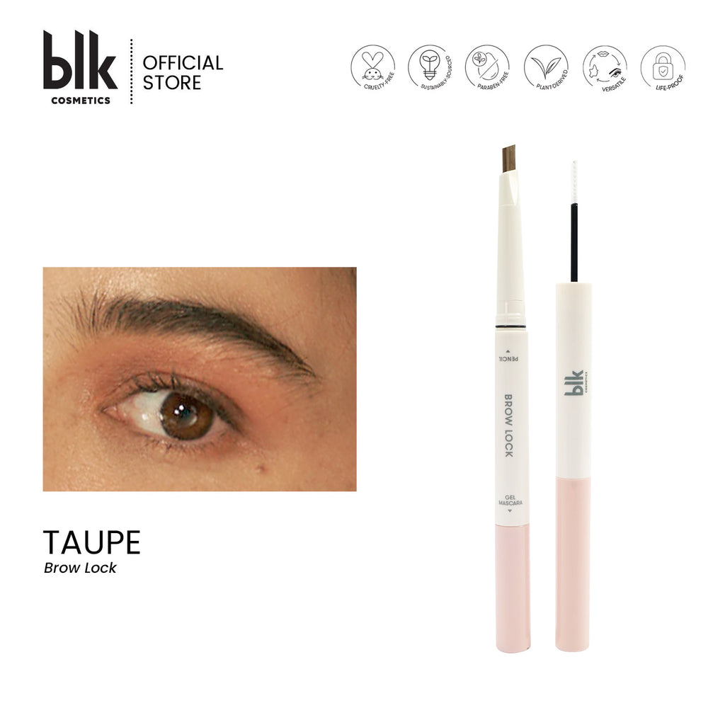 BLK: BROW LOCK: PENCIL + GEL MASCARA
